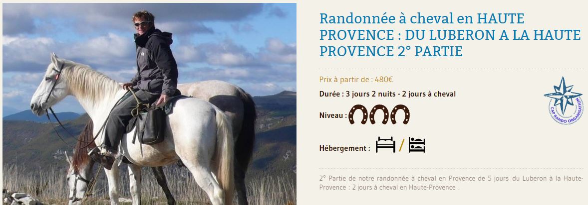 randonnee 2 jours cheval