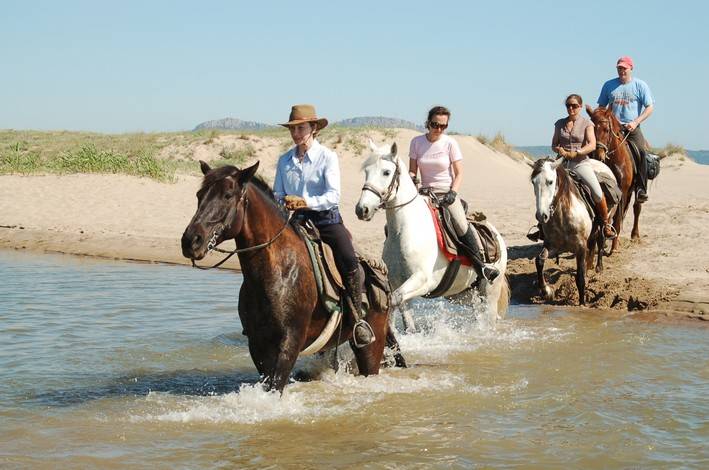 randonnee cheval famille