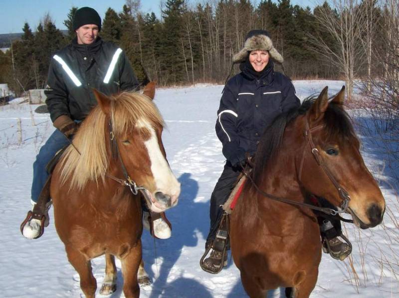 randonnee cheval sherbrooke