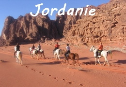 randonnée à cheval en Jordanie