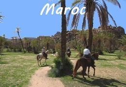 rando à cheval au Maroc