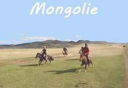 Randonnée cheval Mongolie