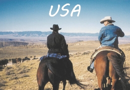 Randonnée à cheval en Amérique du nord - USA
