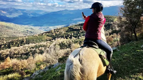 randonnée à cheval en Sicile
