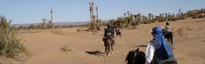 Maroc à cheval