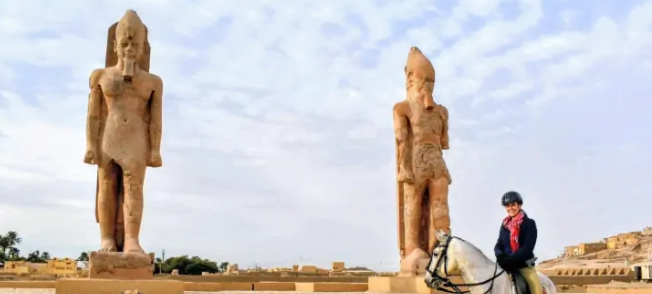 rando a cheval en Egypte