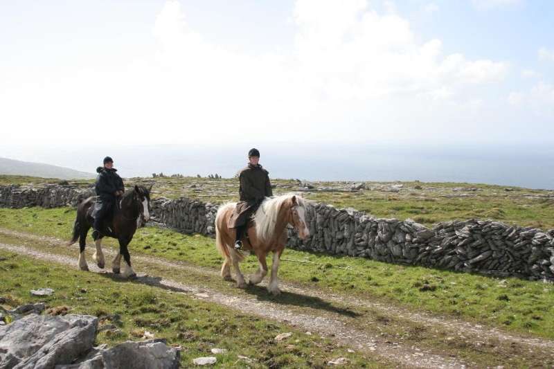 rando semaine à cheval Irlande