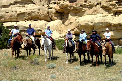 Image Usa : Randonnées à cheval et travail dans un ranch du Montana