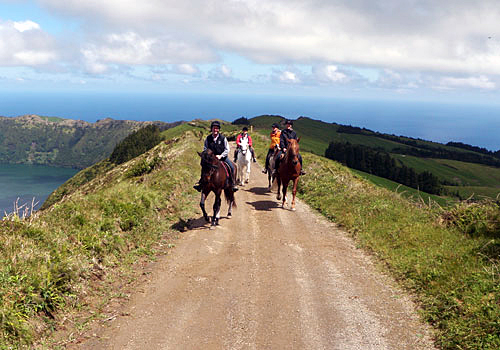 Image Rando à cheval dans les Acores "Atlantis" et "Ile Verte"