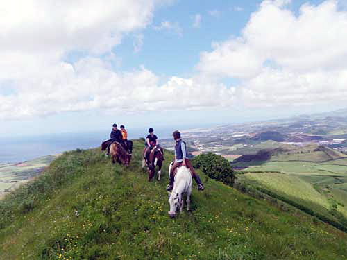 Image Rando à cheval dans les Acores "Atlantis" et "Ile Verte"