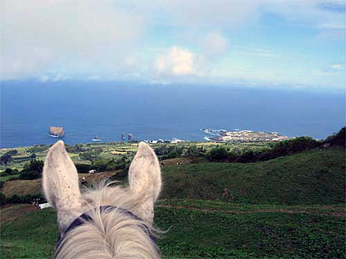 Image Rando à cheval dans les Acores "Atlantis" et "Ile Verte"