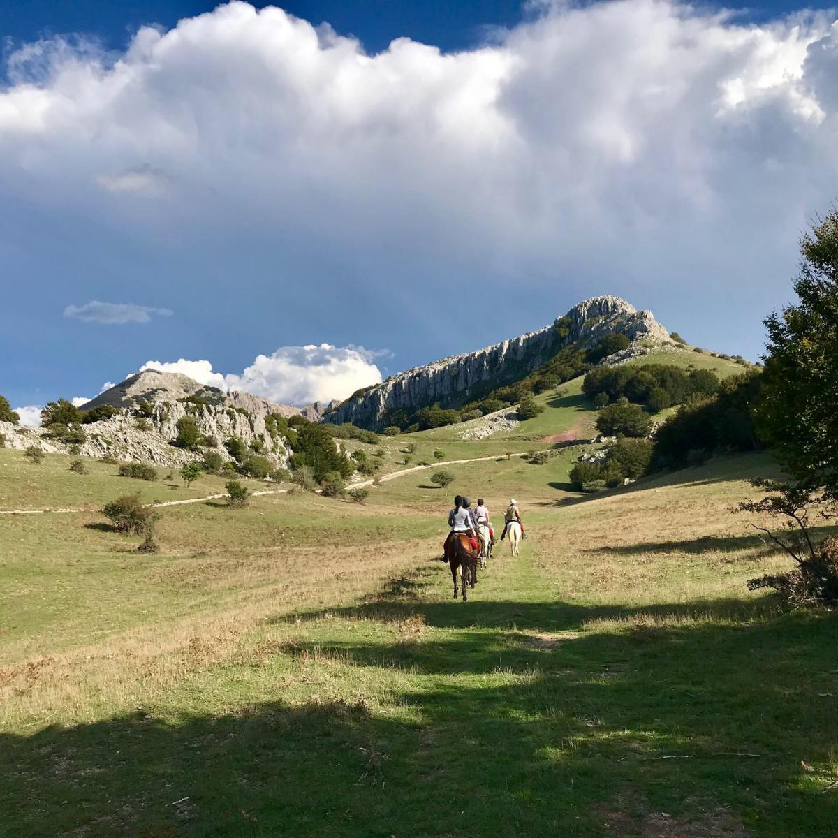 Randonnée à cheval en Italie Sicile
