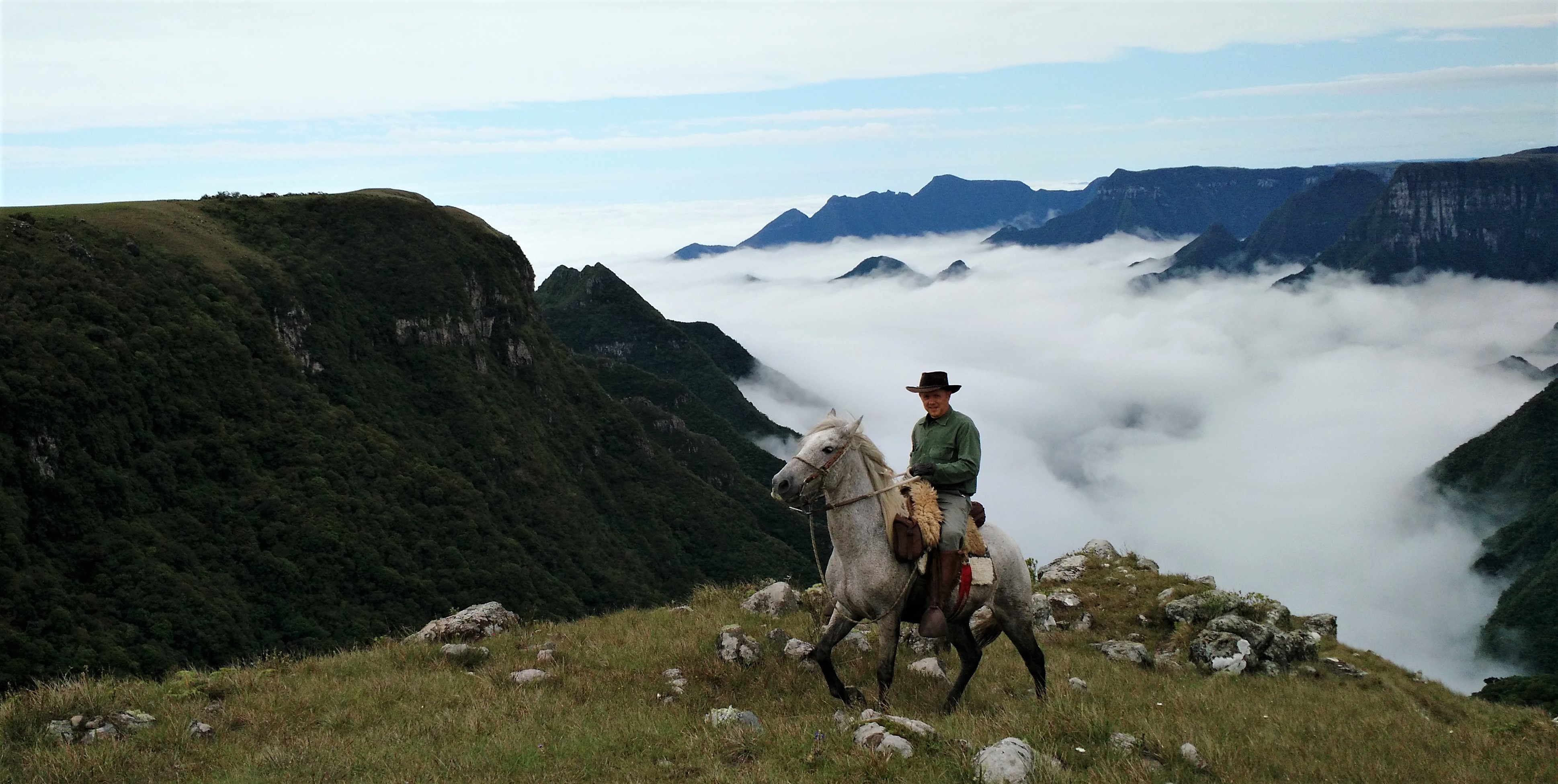 Image Brésil : Canyons et cascades au pays des gauchos à cheval