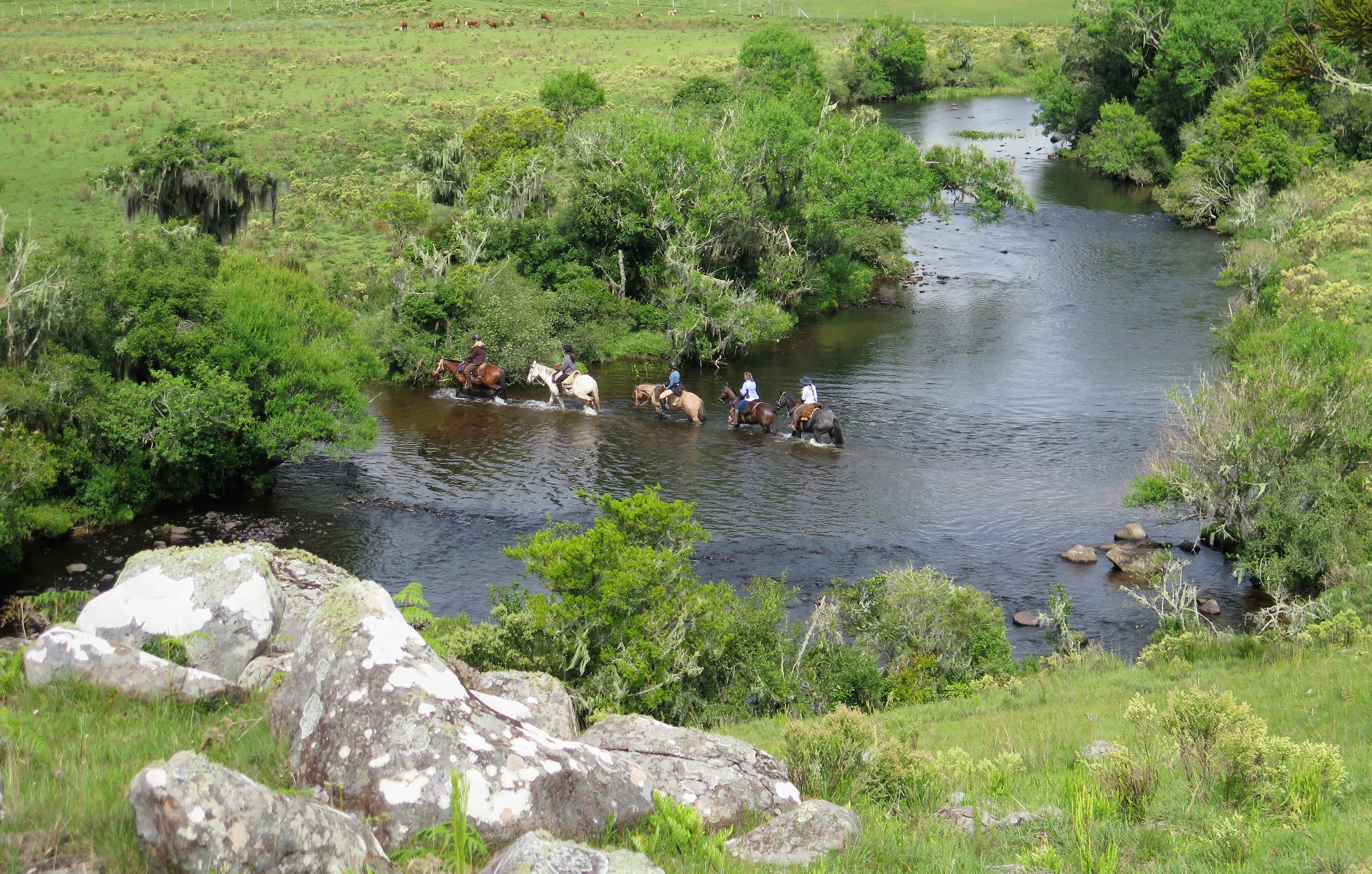 Image Brésil : Canyons et cascades au pays des gauchos à cheval