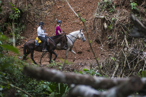 A cheval au Costa Rica