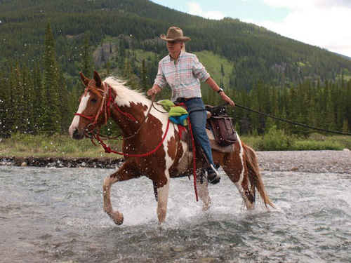 Image Canada : Randonnée à cheval en bivouacs en Alberta