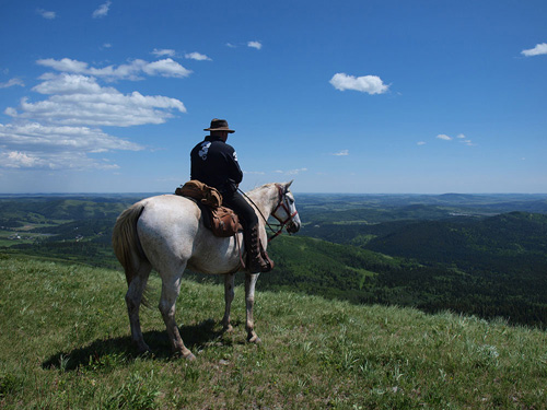 Image Canada : Randonnée à cheval en bivouacs en Alberta