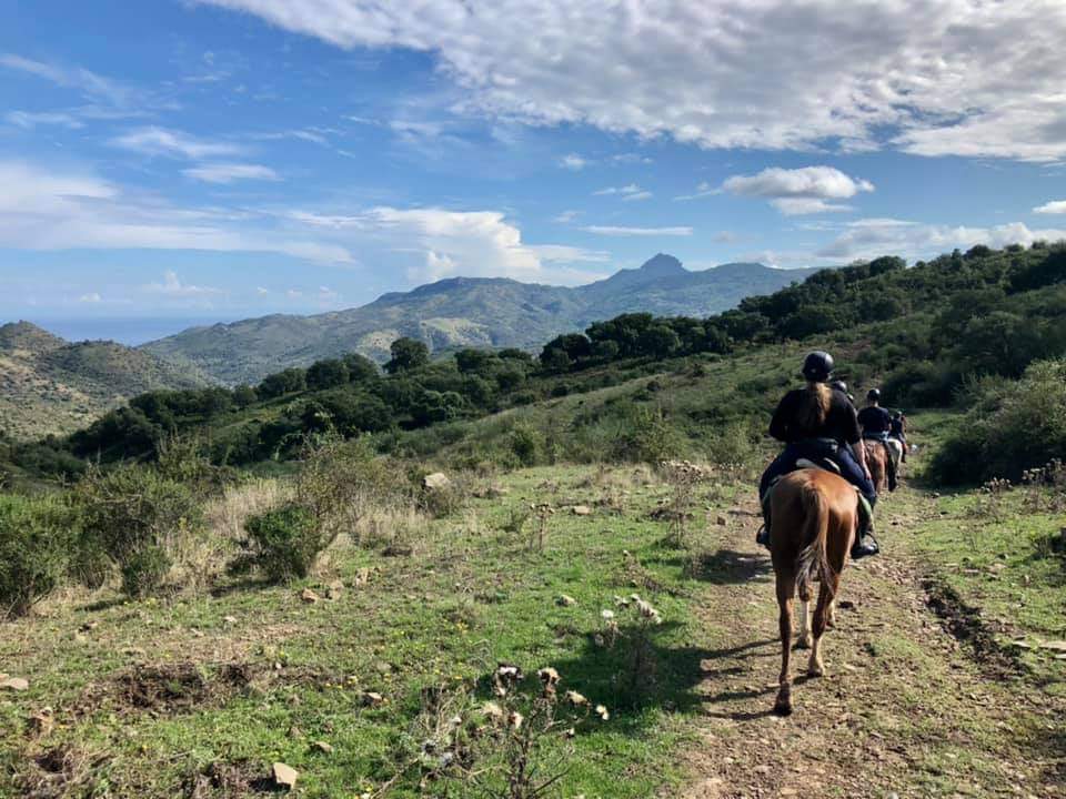 Image Sicile : La traversée de la Sicile à cheval