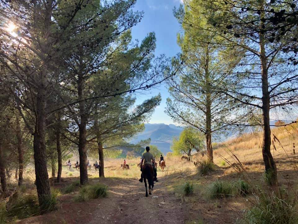 Image Sicile : La traversée de la Sicile à cheval
