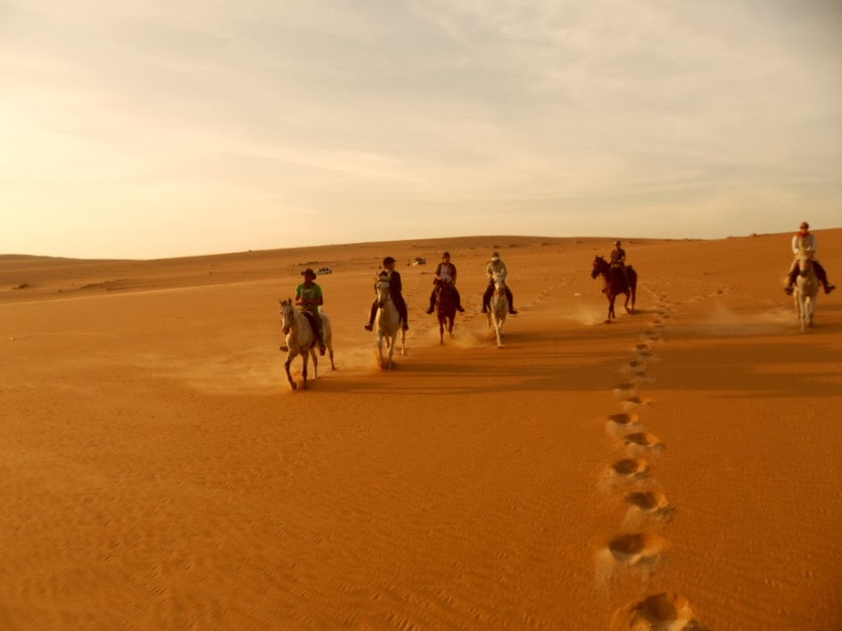 Image Le Désert Marocain à cheval