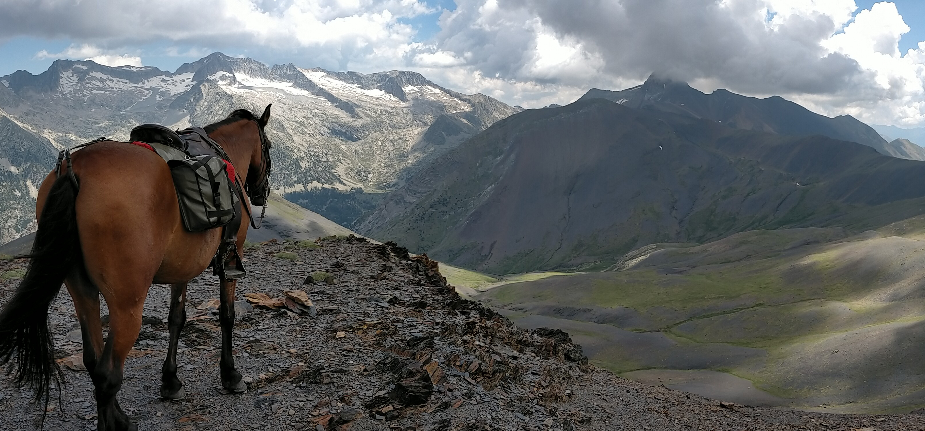 Image Espagne : A cheval sur les sommets des Pyrénées espagnoles