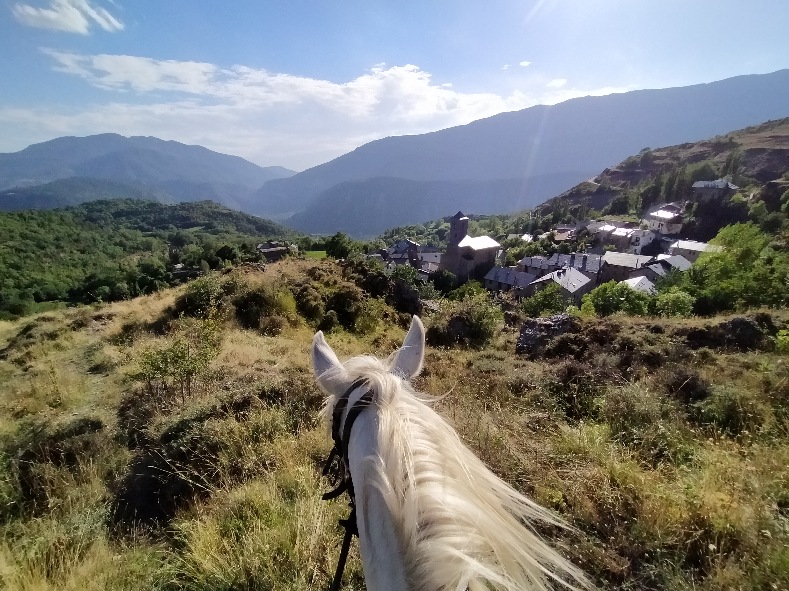 randonnée équestre dans les Pyrenees