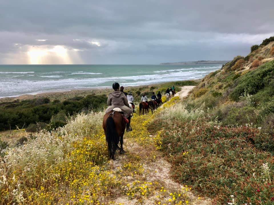 Image Sicile : La traversée de la Sicile à cheval