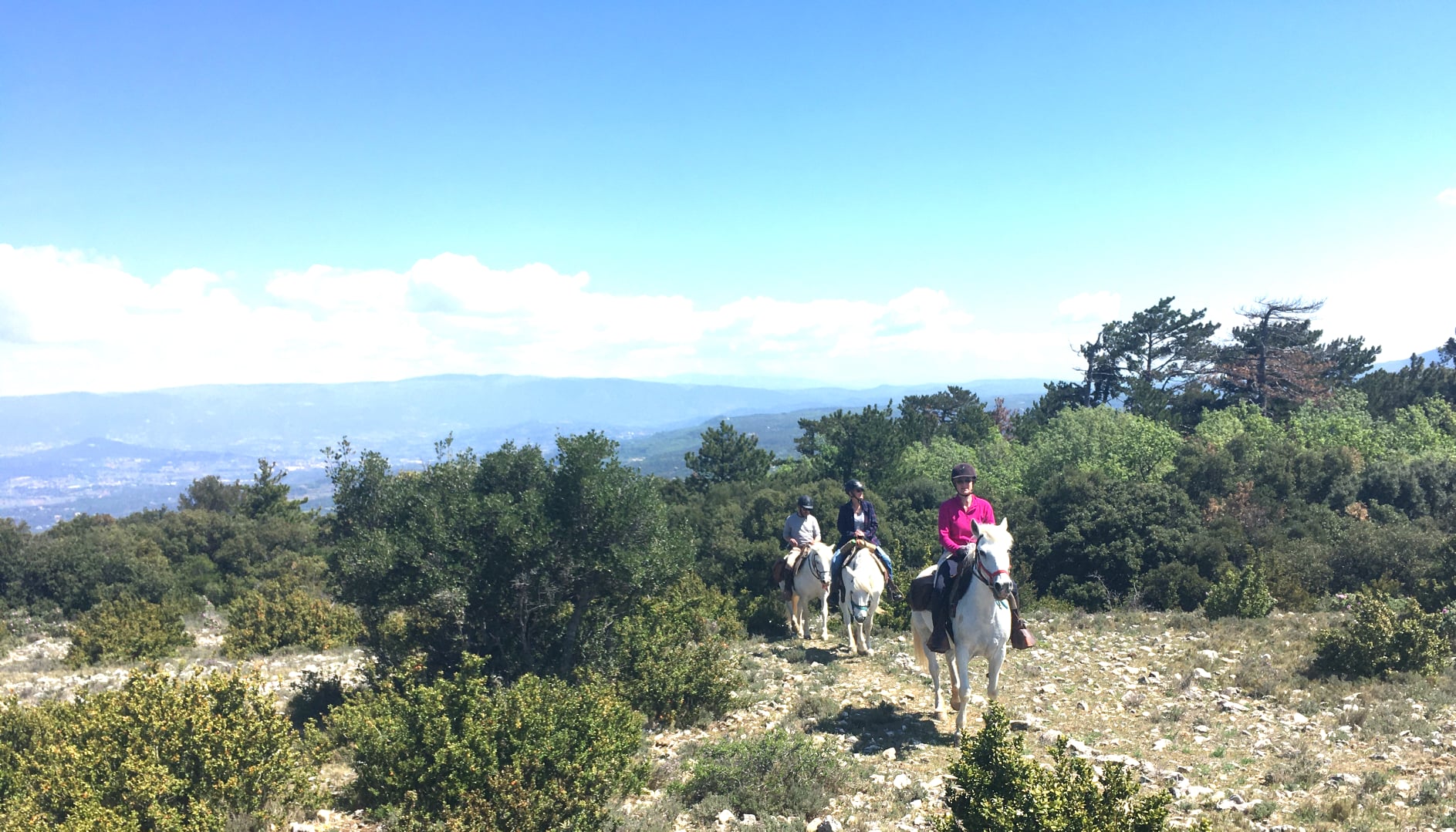 Image Quatre jours en rando à cheval dans le Petit Luberon itinérants