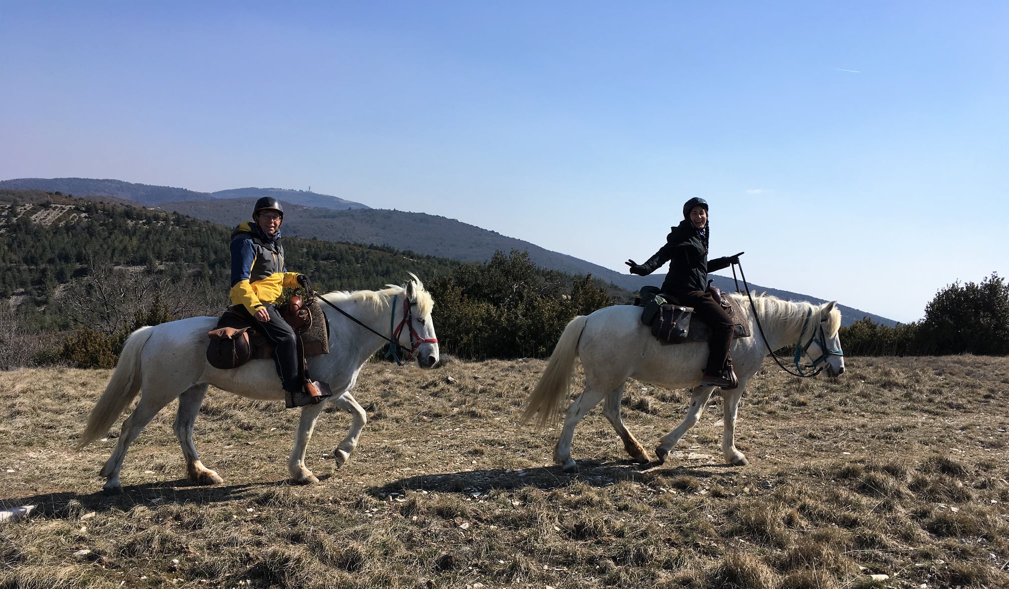 Image Quatre jours en rando à cheval dans le Petit Luberon itinérants