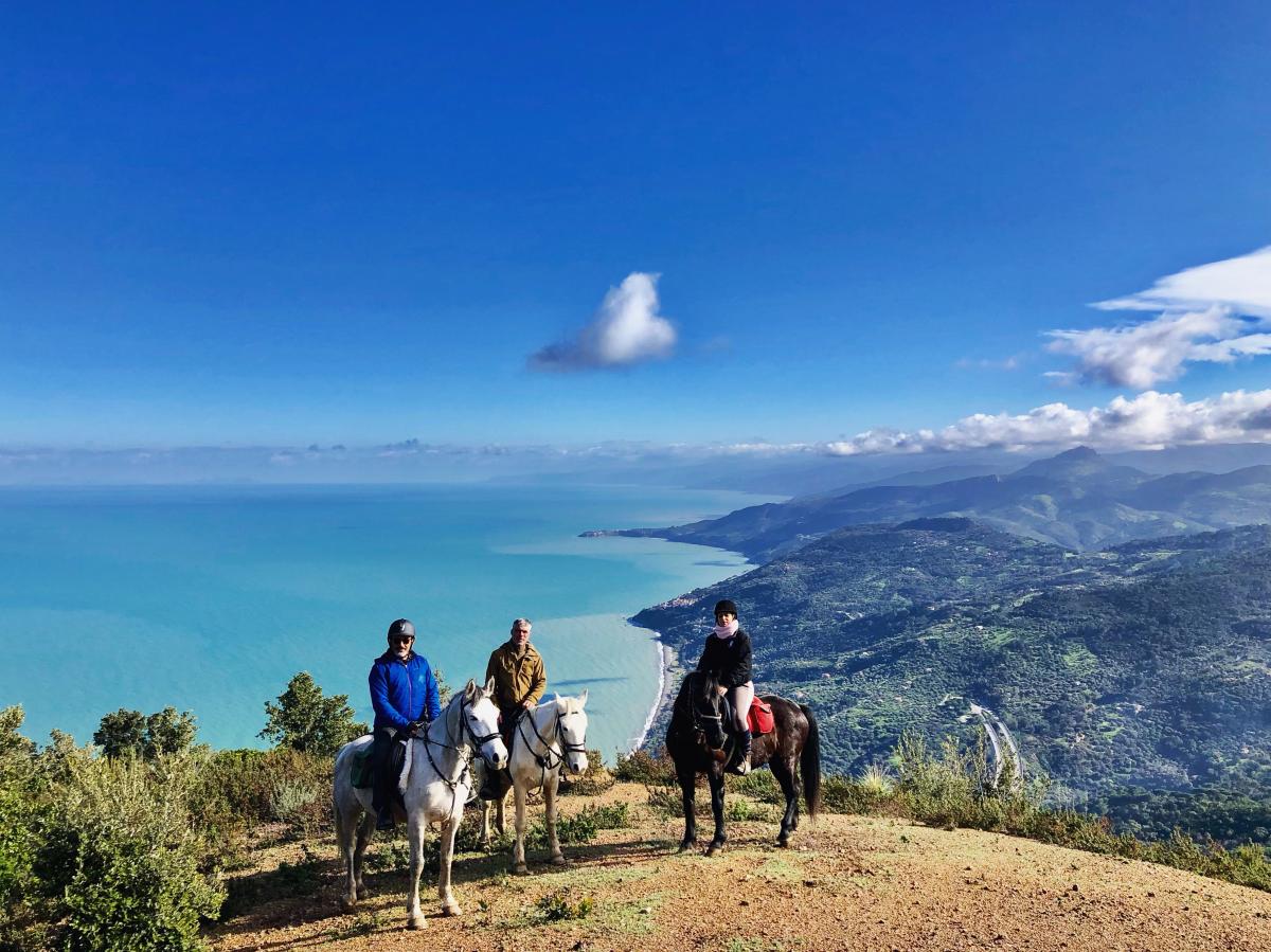 Image Sicile : Le Parc naturel des Madonies à cheval en étoile et en itinérance