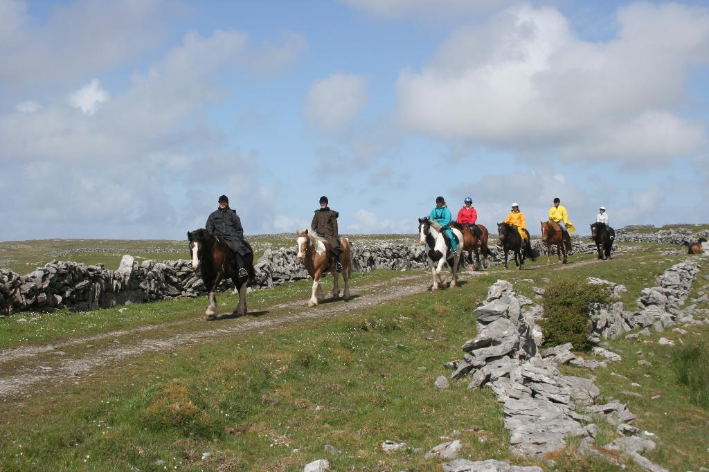 Image Les sentiers celtiques d'Irlande à cheval