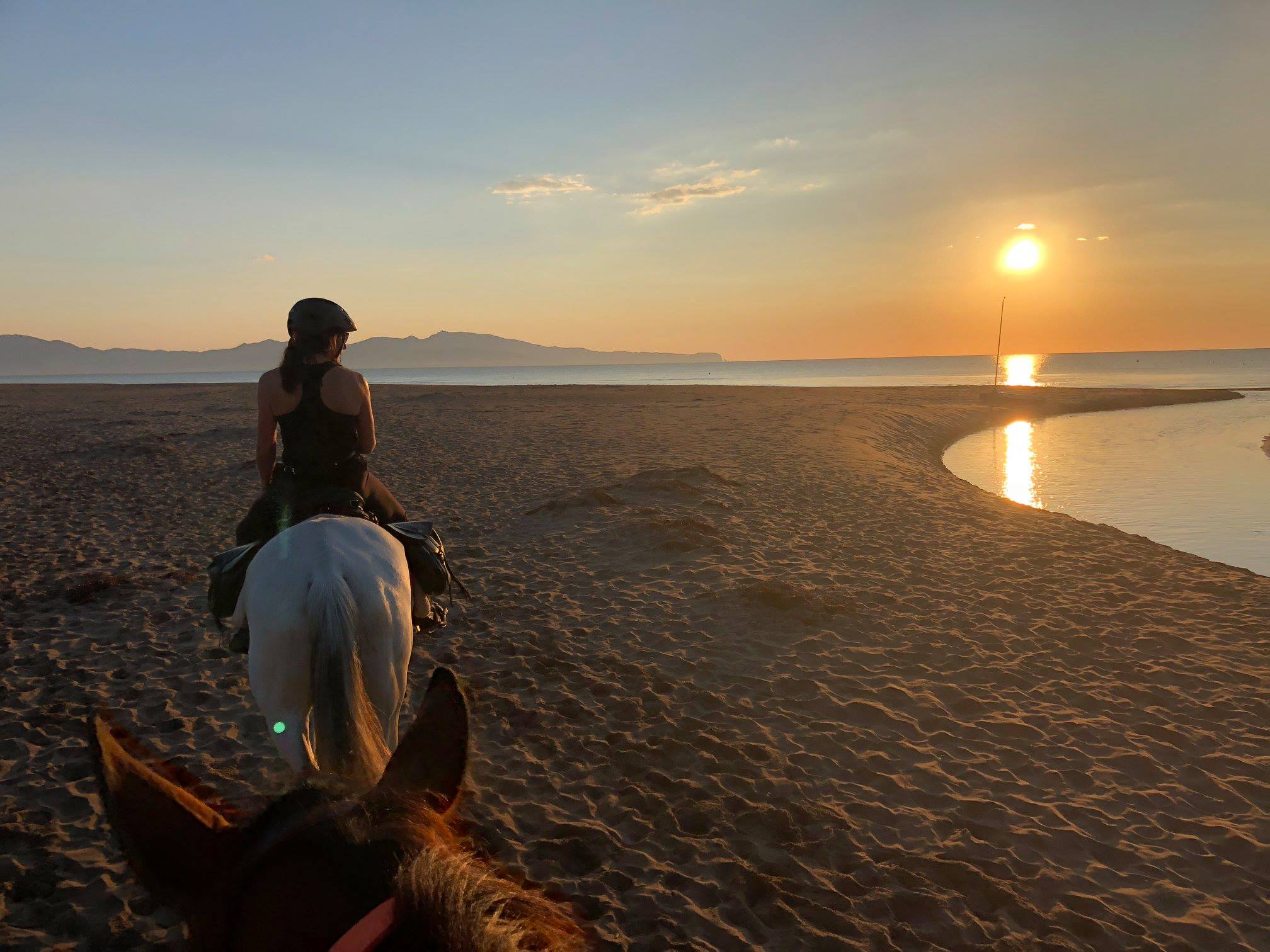 Image Espagne : Plages et prairies de la Costa Brava à cheval