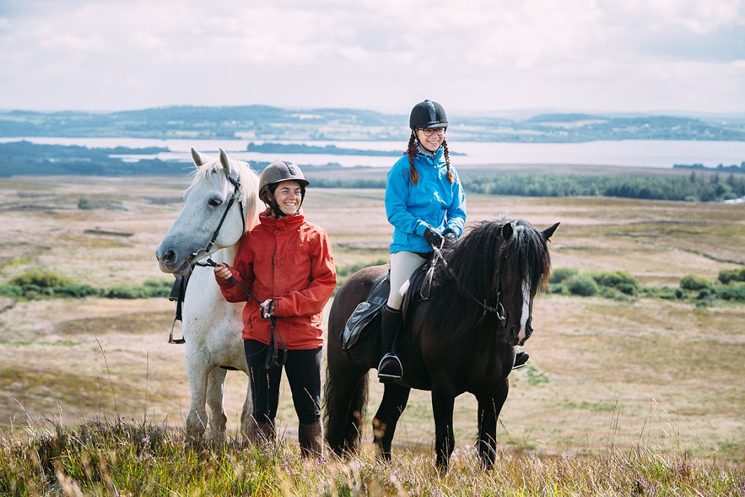 Image Stage d'équitation et randonnées en étoile en Irlande