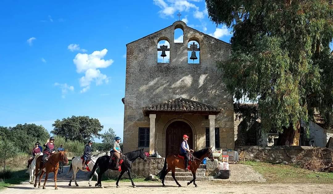 Image Espagne : Transhumance à cheval entre la Sierra de Gredos et l'Extremadure