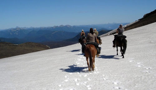Image Argentine et Chili : La traversée des Andes à cheval