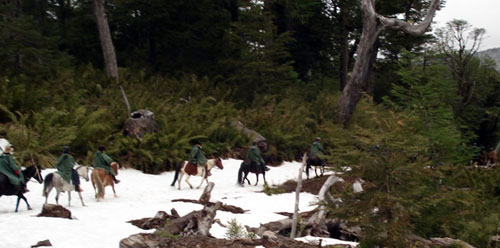 Image Argentine et Chili : La traversée des Andes à cheval