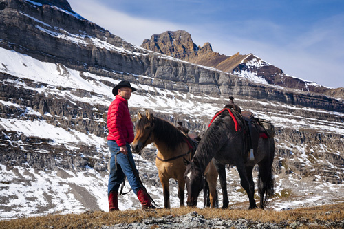 Image Canada : Randonnée à cheval dans le Parc de Banff