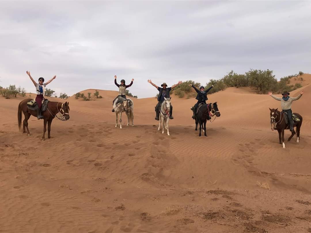 Image Le Désert Marocain à cheval