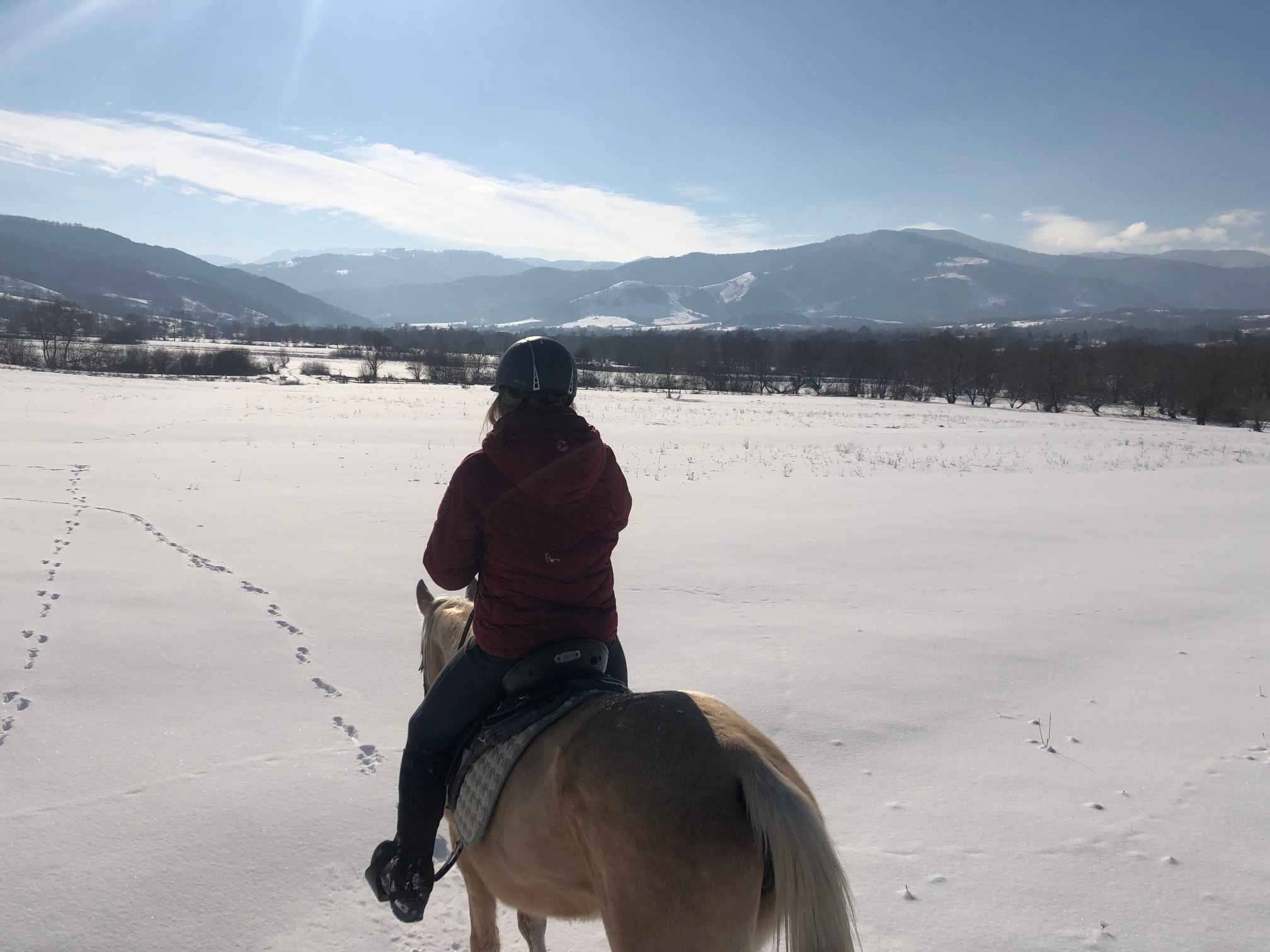 Image Roumanie : Randonnée hivernale dans les Carpates