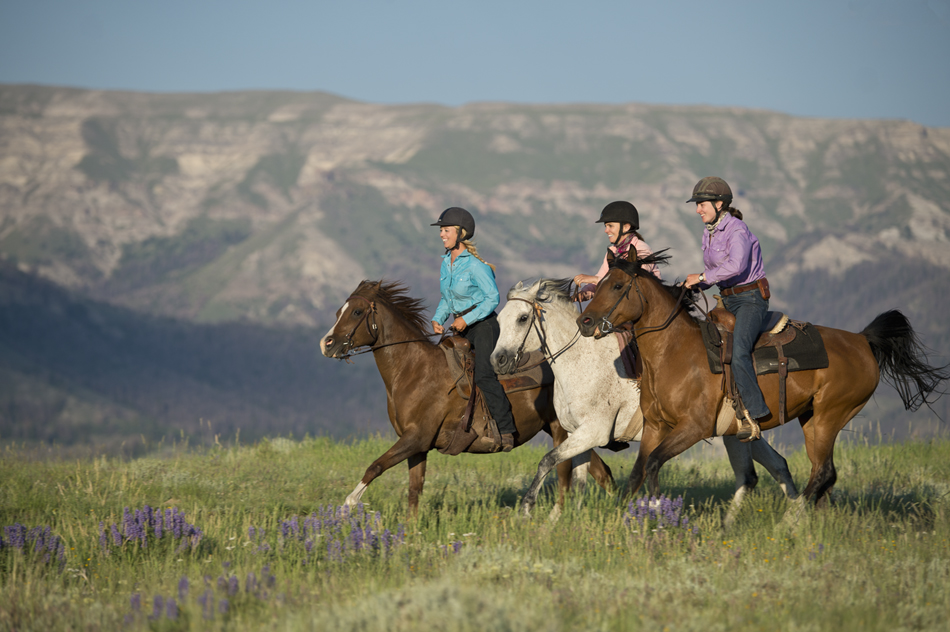 Image Usa : Séjour en ranch et randonnées à cheval dans le Wyoming