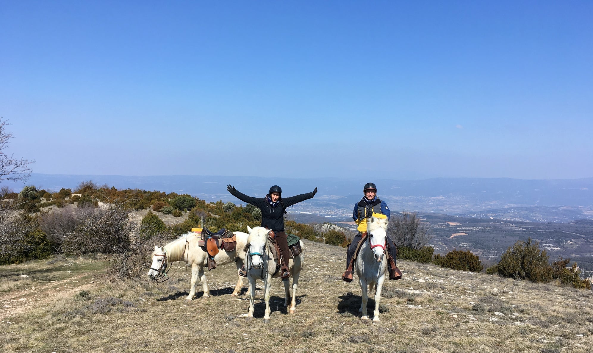 Image Week end ou 2 jours en rando à cheval dans le Luberon en itinérance