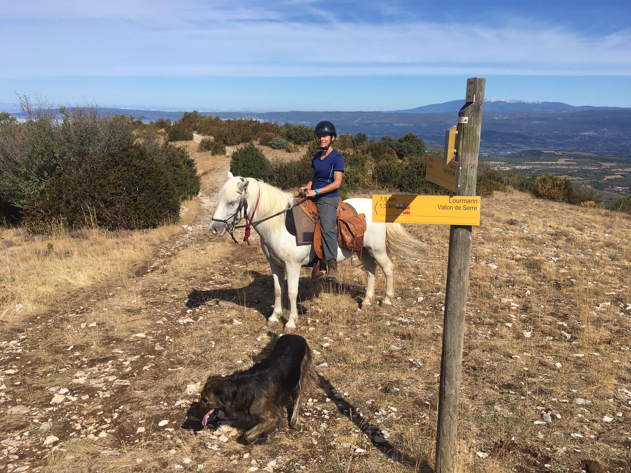 Image Week end ou 2 jours en rando à cheval dans le Luberon en itinérance
