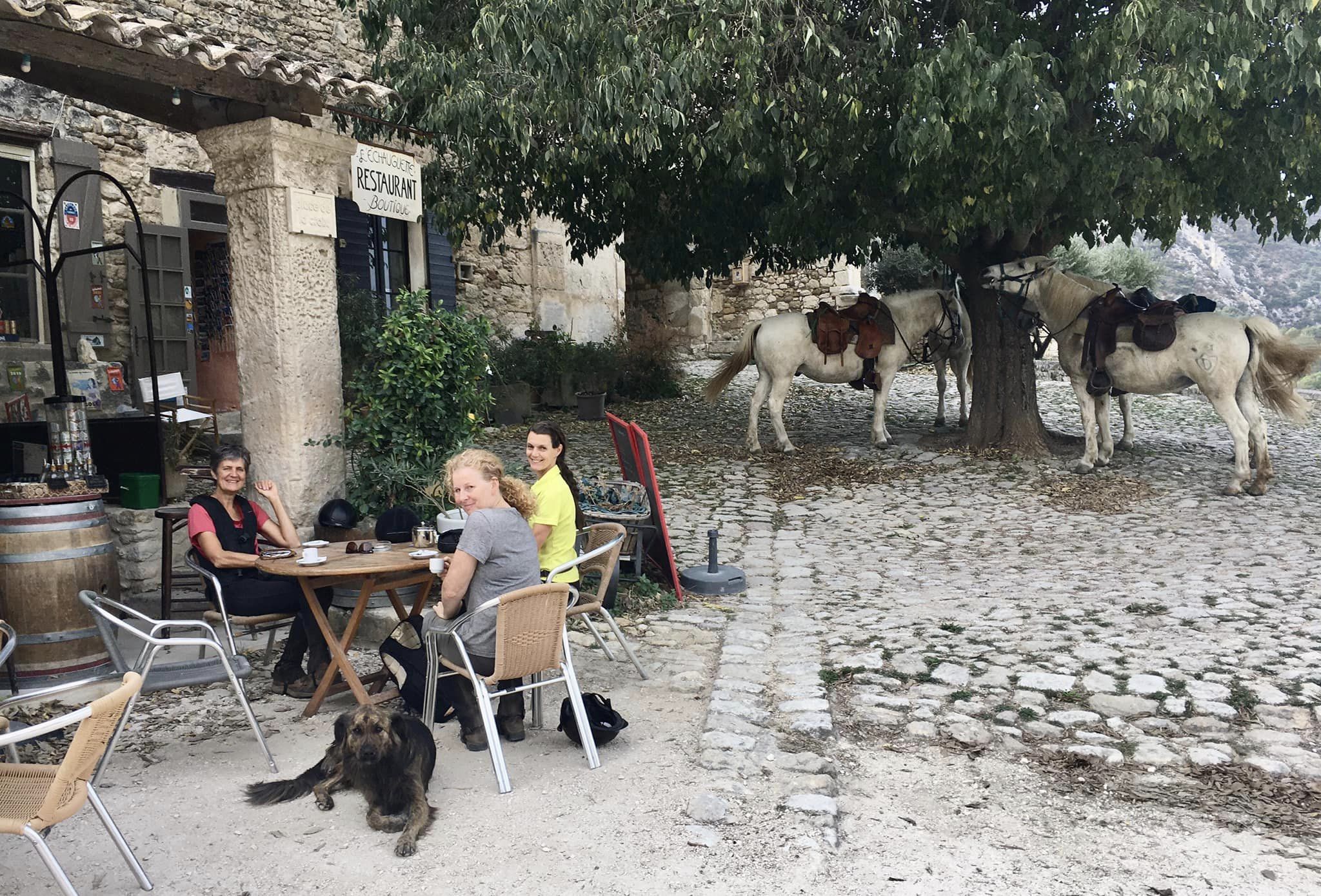 Image Week end ou 2 jours en rando à cheval dans le Luberon en itinérance