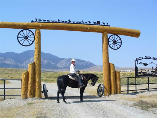 Image Usa : Randonnées à cheval et travail dans un ranch du Montana