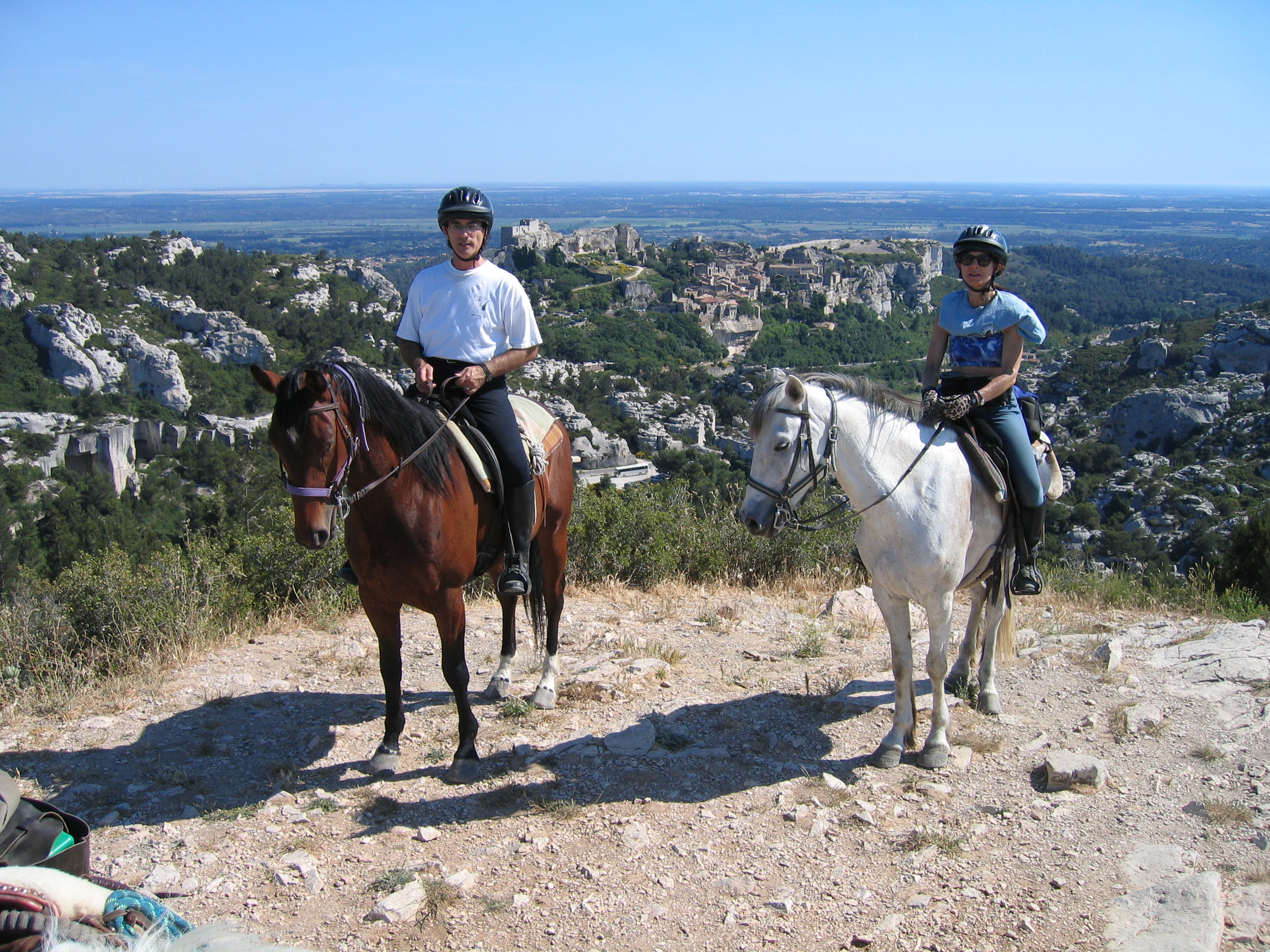 Image Voyage à cheval des collines du Luberon et des Alpilles à la Camargue