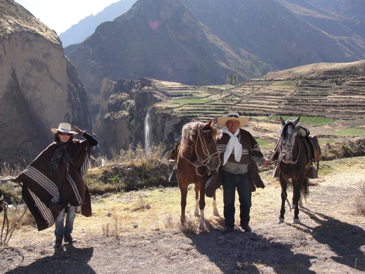 Image Pérou : La vallée et le canyon du Colca à cheval
