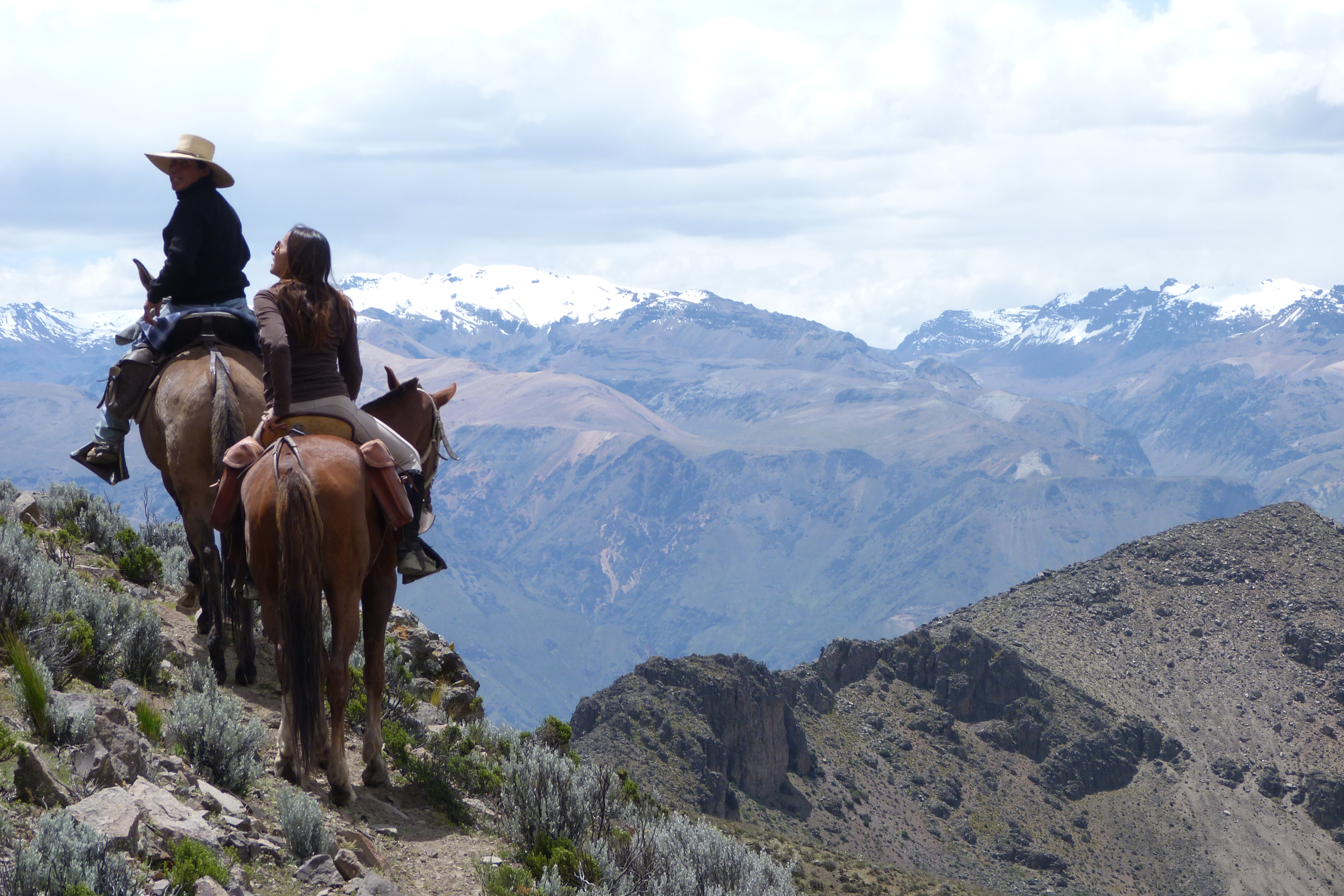 Image Pérou : La vallée et le canyon du Colca à cheval