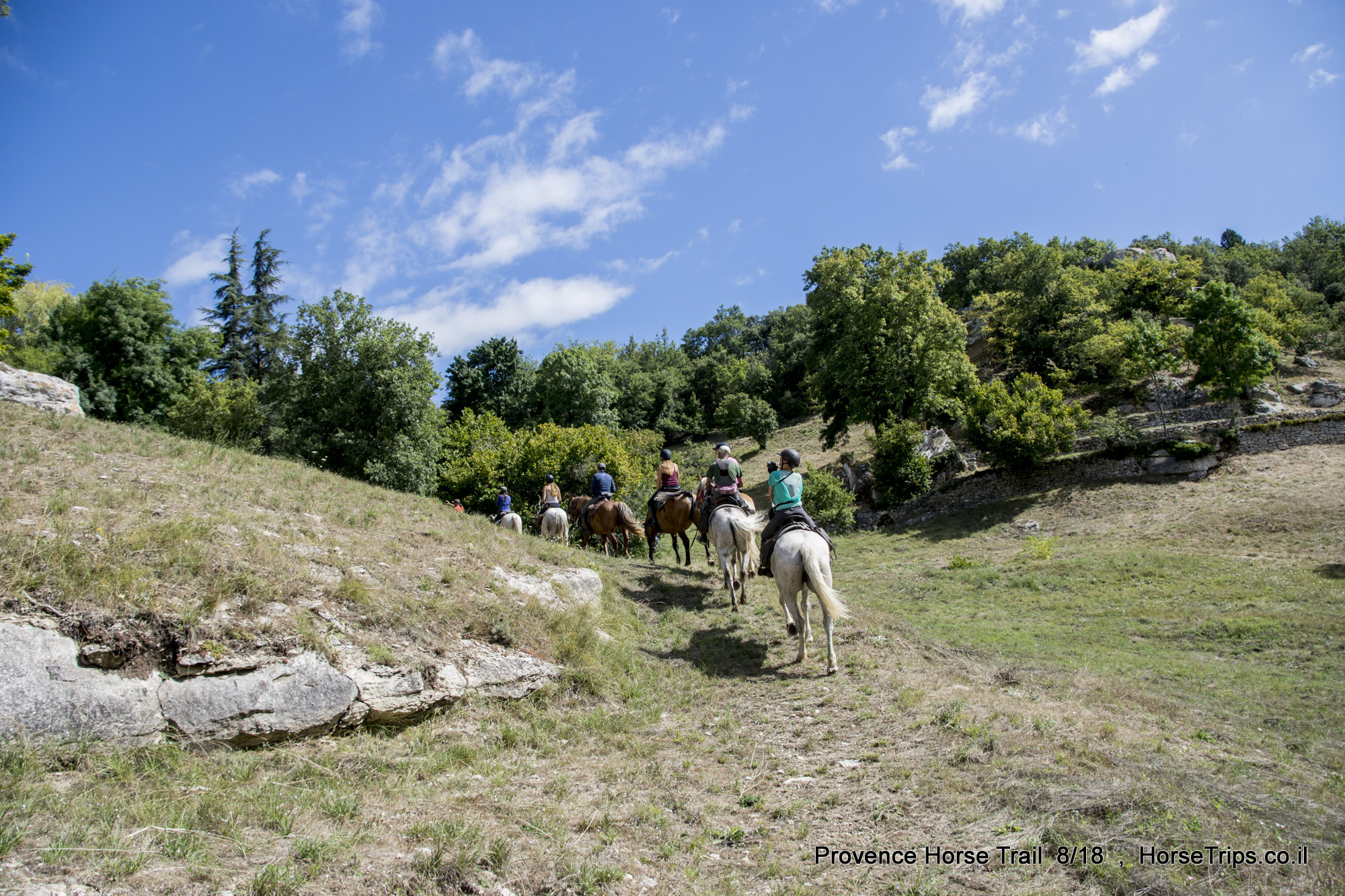 Image Cheval & Nature, découverte du Luberon et du voyage à cheval