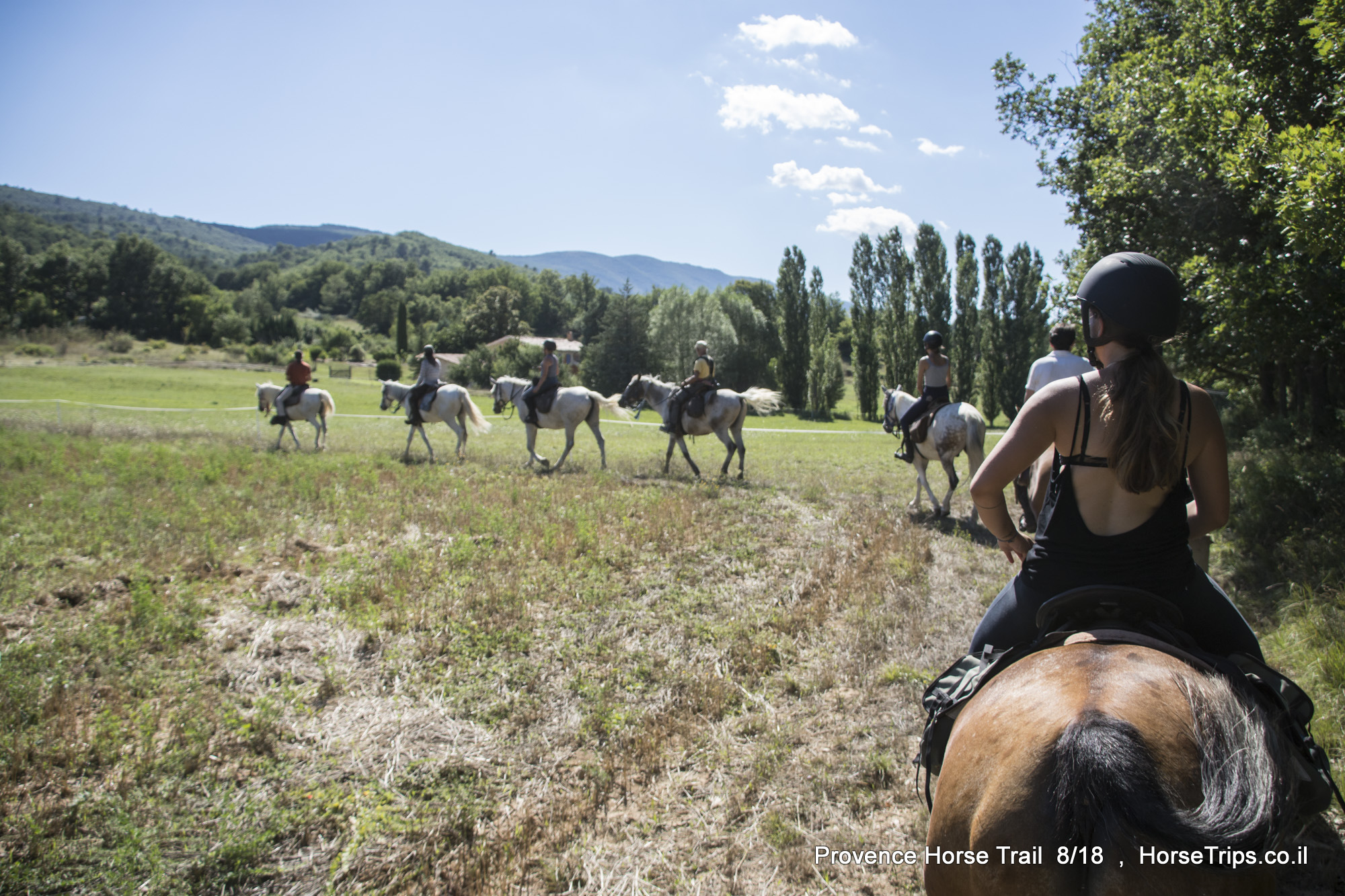 Image Cheval & Nature, découverte du Luberon et du voyage à cheval