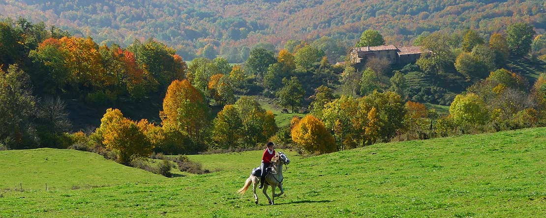 Image Espagne : Sur la piste des bandits à cheval dans les Pyrénées espagnoles